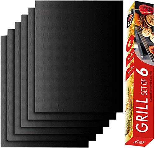 Non-Stick BBQ Grill Mat Set - Heavy Duty & Reusable