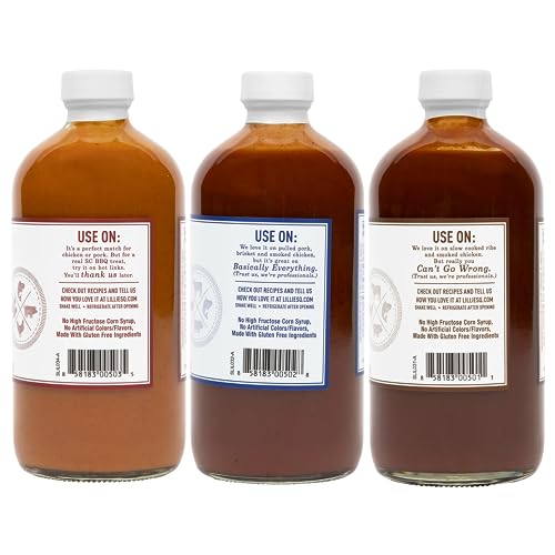 Lillie's Q Gourmet BBQ Sauce Set | 3-Pack