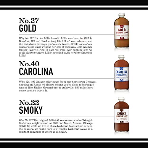 Lillie's Q Gourmet BBQ Sauce Set | 3-Pack