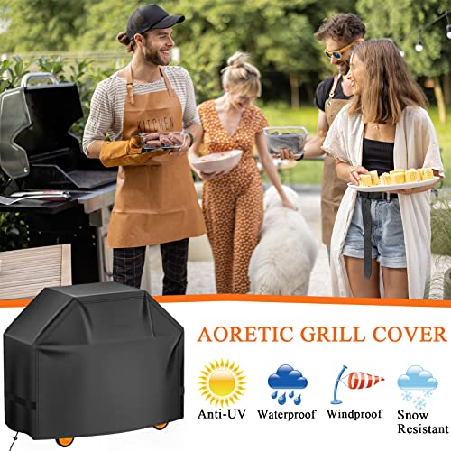 58-inch Waterproof BBQ Gas Grill Cover for Weber Char-Broil