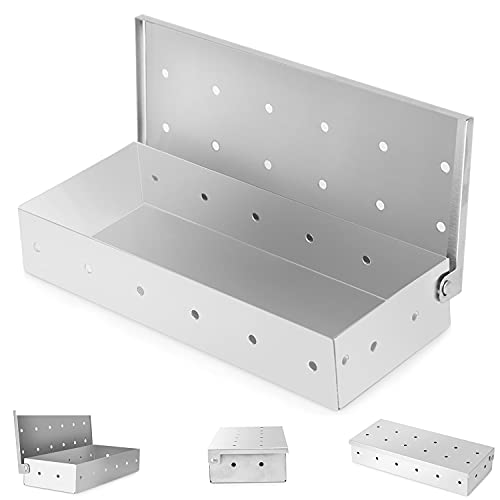 Stainless Steel Smoker Box for Gas Grilling