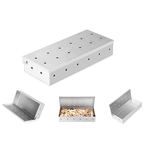 Stainless Steel Smoker Box for Gas Grilling