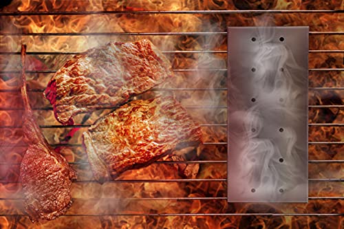 Stainless Steel Smoker Box for Gas Grilling