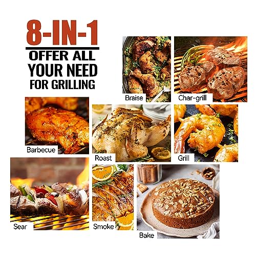 Z GRILLS Wood Pellet Grill Smoker with PID Control, 700 sq. in Cooking Area