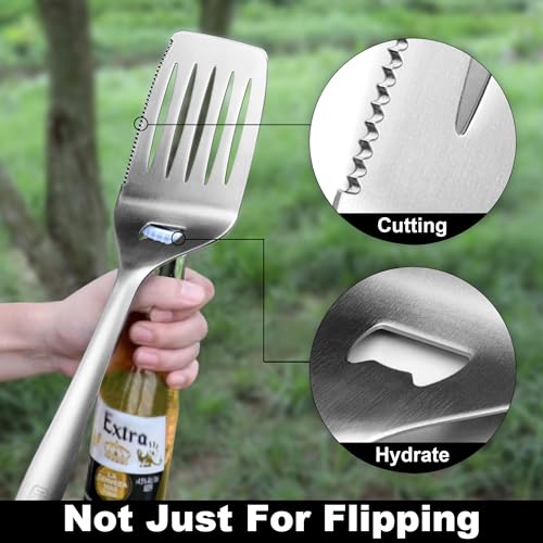 18-Inch Grill Set - BBQ Tools with Accessories