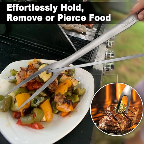 18-Inch Grill Set - BBQ Tools with Accessories