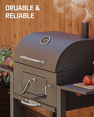 High-Temperature Resistant Grill Thermometer with Colored Zones