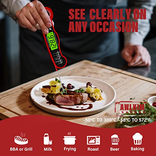 Digital Meat Thermometer - Fast Read for Grilling & Cooking