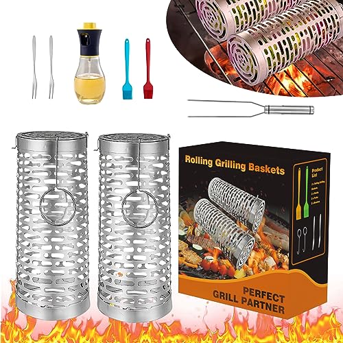Grill Baskets - Stainless Steel BBQ Accessories