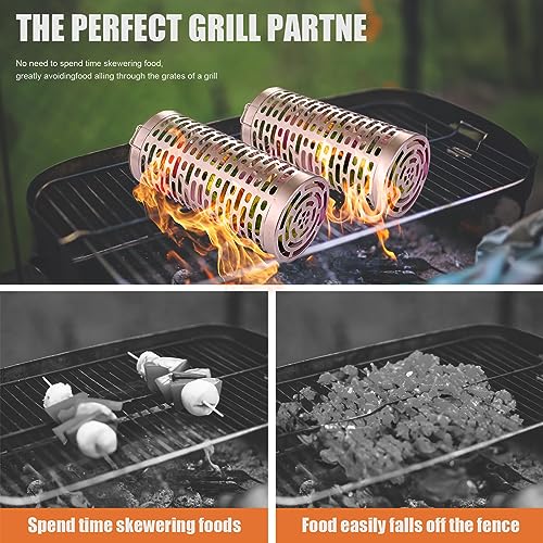 Grill Baskets - Stainless Steel BBQ Accessories