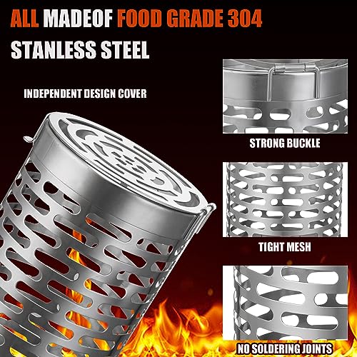 Grill Baskets - Stainless Steel BBQ Accessories