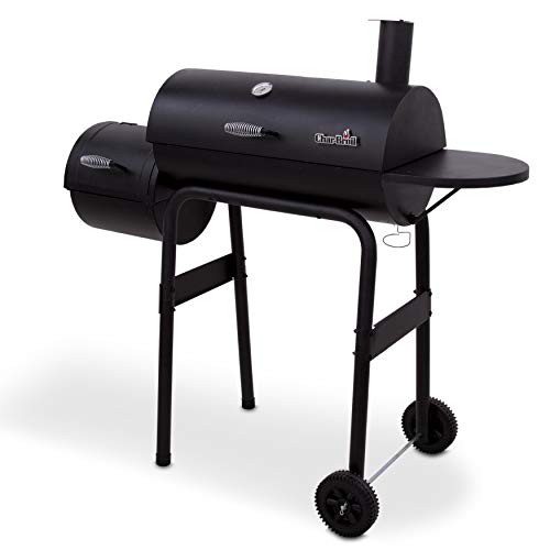 Char-Broil American Gourmet Offset Smoker, Black
