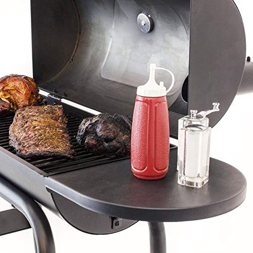 Char-Broil American Gourmet Offset Smoker, Black