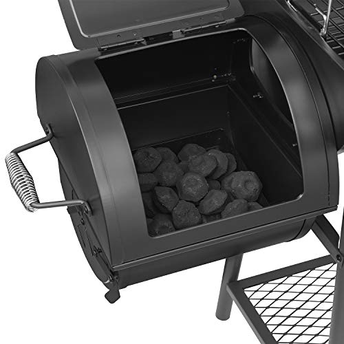 Royal Gourmet CC1830FC Charcoal Grill Offset Smoker - Black