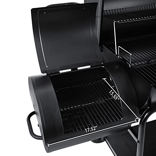 Royal Gourmet CC2036F Charcoal Grill & Smoker Combo