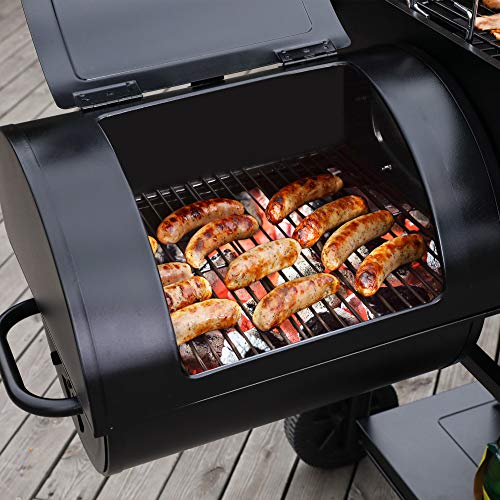Royal Gourmet CC2036F Charcoal Grill & Smoker Combo