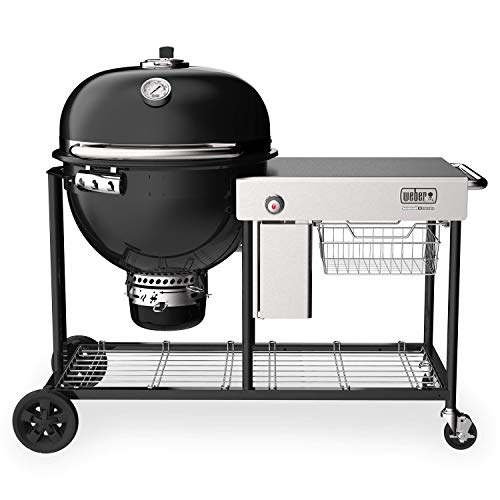 Weber Black Kamado Charcoal Grilling Center