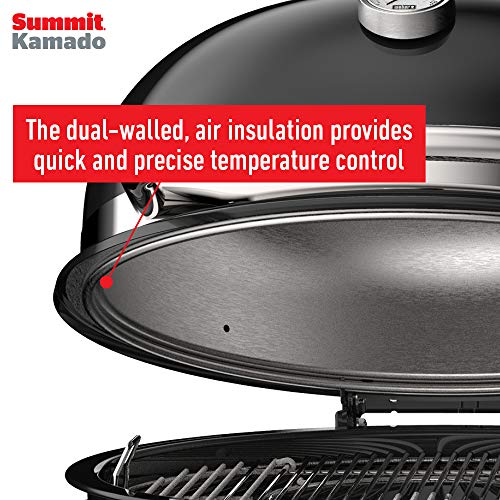 Weber Black Kamado Charcoal Grilling Center