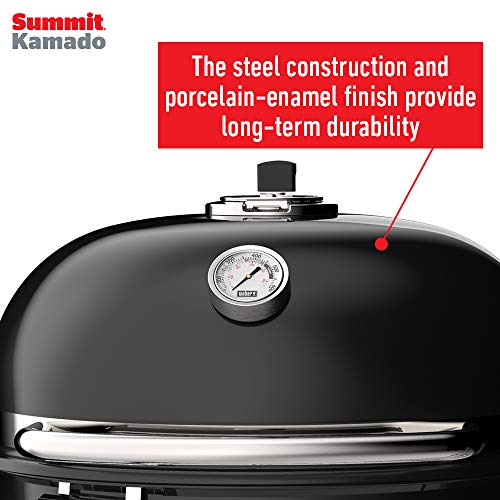 Weber Black Kamado Charcoal Grilling Center