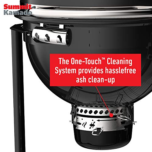 Weber Black Kamado Charcoal Grilling Center