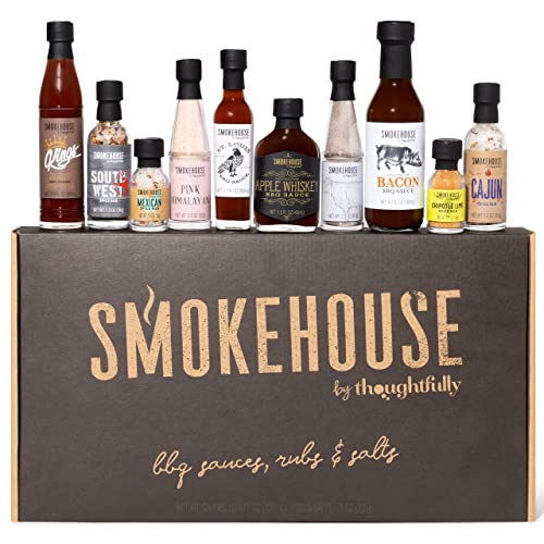 Thoughtfully Smokehouse BBQ Sampler Set: Vegan/Vegetarian - USA Made