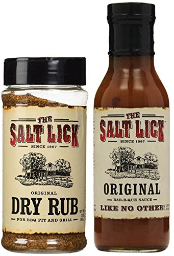 Salt Lick Original Favorites Set: Dry Rub & BBQ Sauce