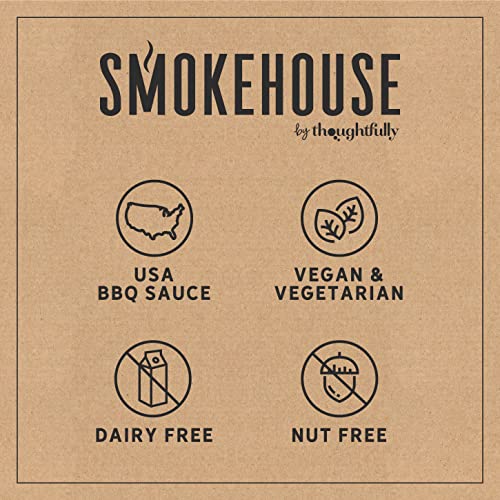 Thoughtfully Smokehouse BBQ Sampler Set: Vegan/Vegetarian - USA Made