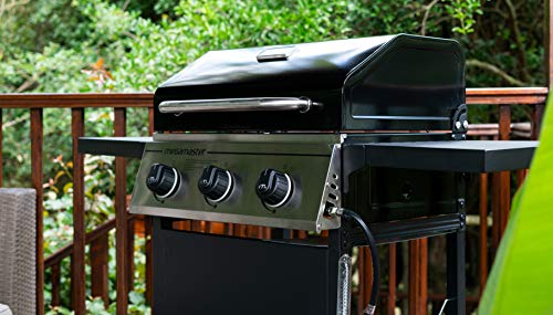 Megamaster 3-Burner Gas Grill - Perfect for Outdoor Cooking