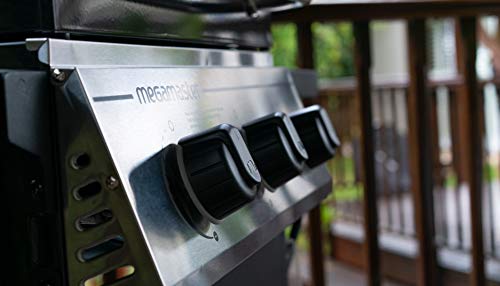 Megamaster 3-Burner Gas Grill - Perfect for Outdoor Cooking