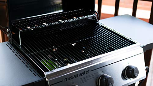 Megamaster 3-Burner Gas Grill - Perfect for Outdoor Cooking