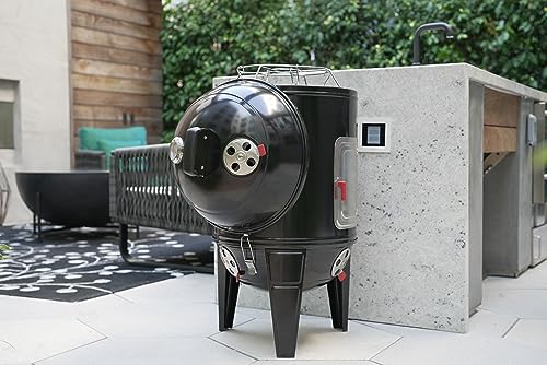 Vertical Charcoal Smoker - CUE WAY K2 Elite