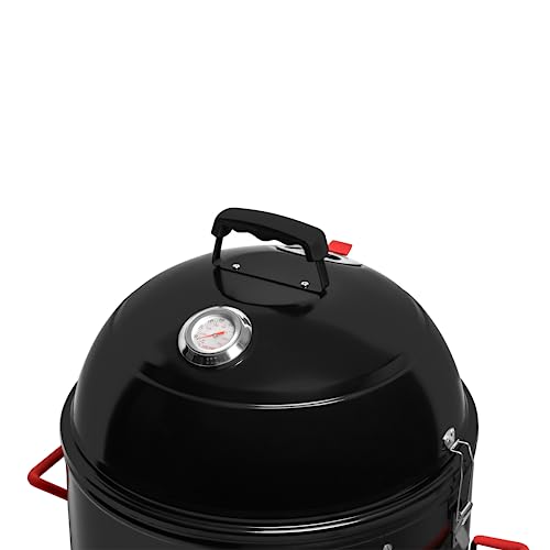 Vertical Charcoal Smoker - CUE WAY K2 Elite