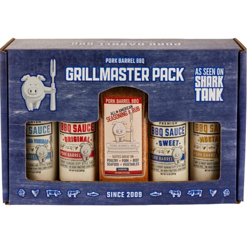 BBQ Sauce & Spices Gift Sets for Meat Smokers
