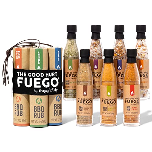 BBQ Rub Grilling Gift Set - 7 Flavors
