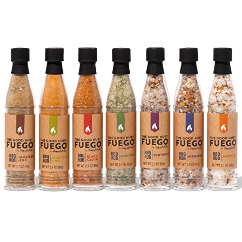 BBQ Rub Grilling Gift Set - 7 Flavors