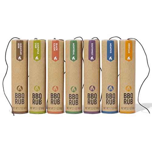 BBQ Rub Grilling Gift Set - 7 Flavors