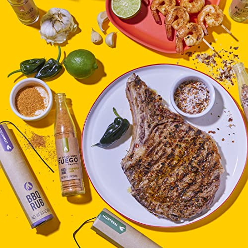 BBQ Rub Grilling Gift Set - 7 Flavors