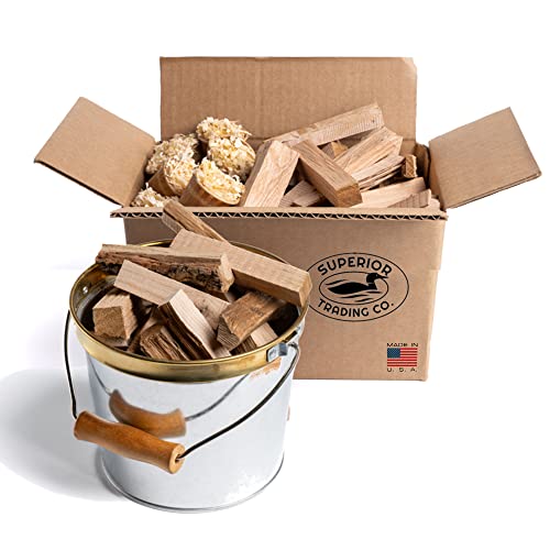 Superior Oak Mini Fire Stick with Fire Starter Pods