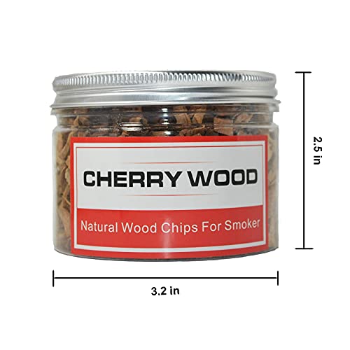 Wood Chips for Smoker Grill: Pecan, Oak, Cherry, Apple