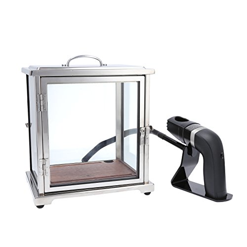 Crafthouse Professional Stainless Steel Smoking Box with Handheld Smoker