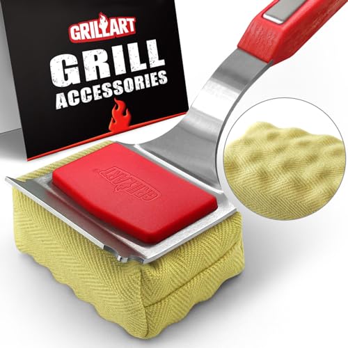GRILLART Bristle-Free Grill Brush: Upgraded BBQ Cleaner