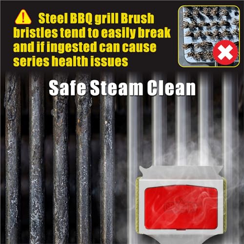 GRILLART Bristle-Free Grill Brush: Upgraded BBQ Cleaner