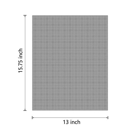 Heavy Duty BBQ Grill Mesh Mat - Set of 5