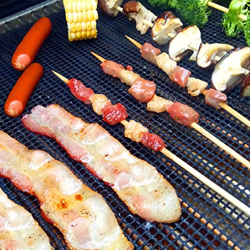 Heavy Duty BBQ Grill Mesh Mat - Set of 5