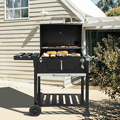 Royal Gourmet 24" Charcoal Grill, 490 Sq. Inches