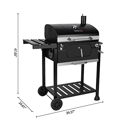 Royal Gourmet 24" Charcoal Grill, 490 Sq. Inches
