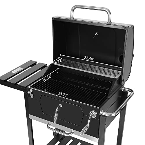 Royal Gourmet 24" Charcoal Grill, 490 Sq. Inches