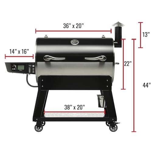 recteq RT-1100 Smart Pellet Grill | Wi-Fi-Enabled | 1100sq Inches