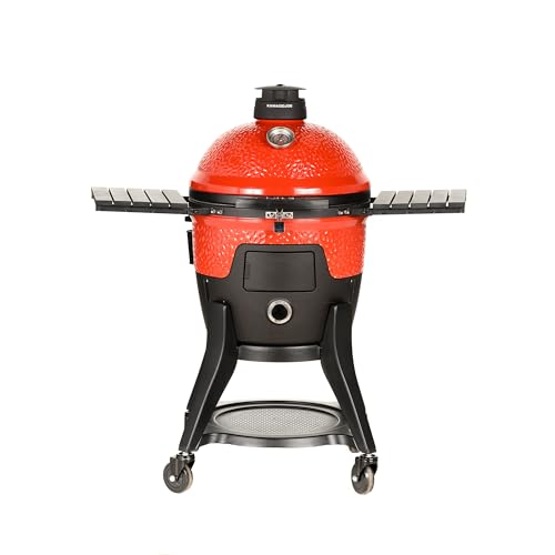 Kamado Joe Pellet Joe Grill, 18-inch, Red