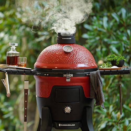 Kamado Joe Pellet Joe Grill, 18-inch, Red